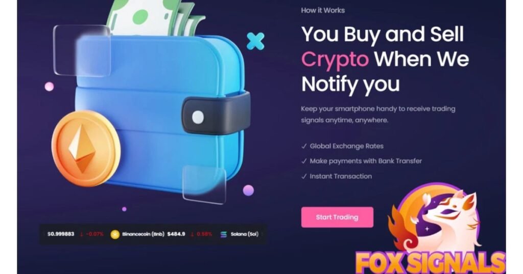Fox Signals buy and sell Crypto