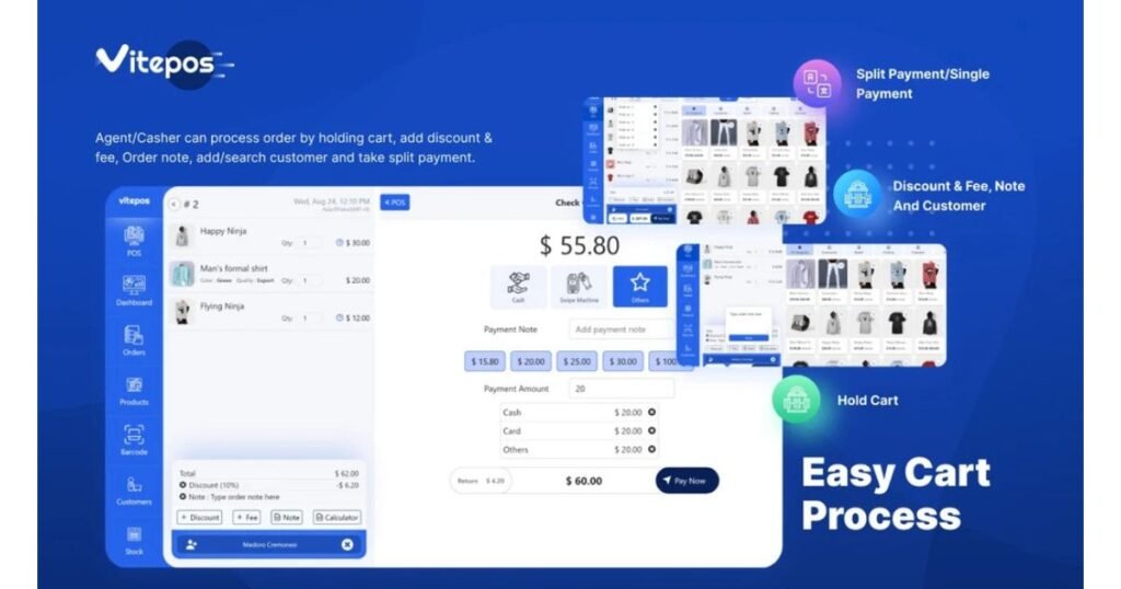 Vitepos easy cart