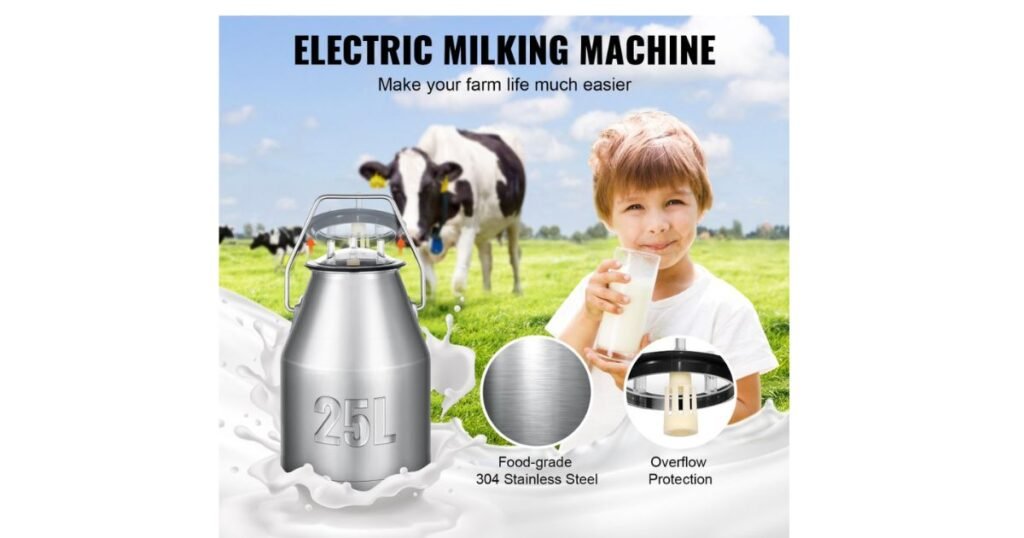 Electric Milking Machine cow