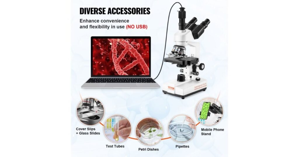 Trinocular Microscope accesories